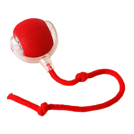 Automatic Interactive Plush Rolling Ball Toy for Dogs & Cats – Engaging Play for Active Pets!
