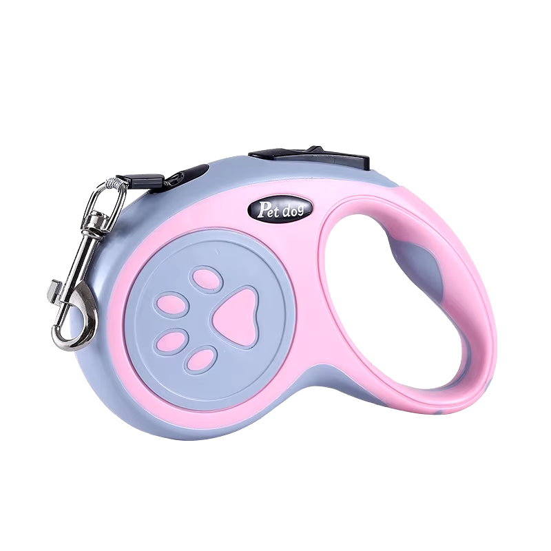 🐾 3M & 5M Automatic Retractable Dog & Cat Leash – Durable Nylon Lead for Small & Medium Pets