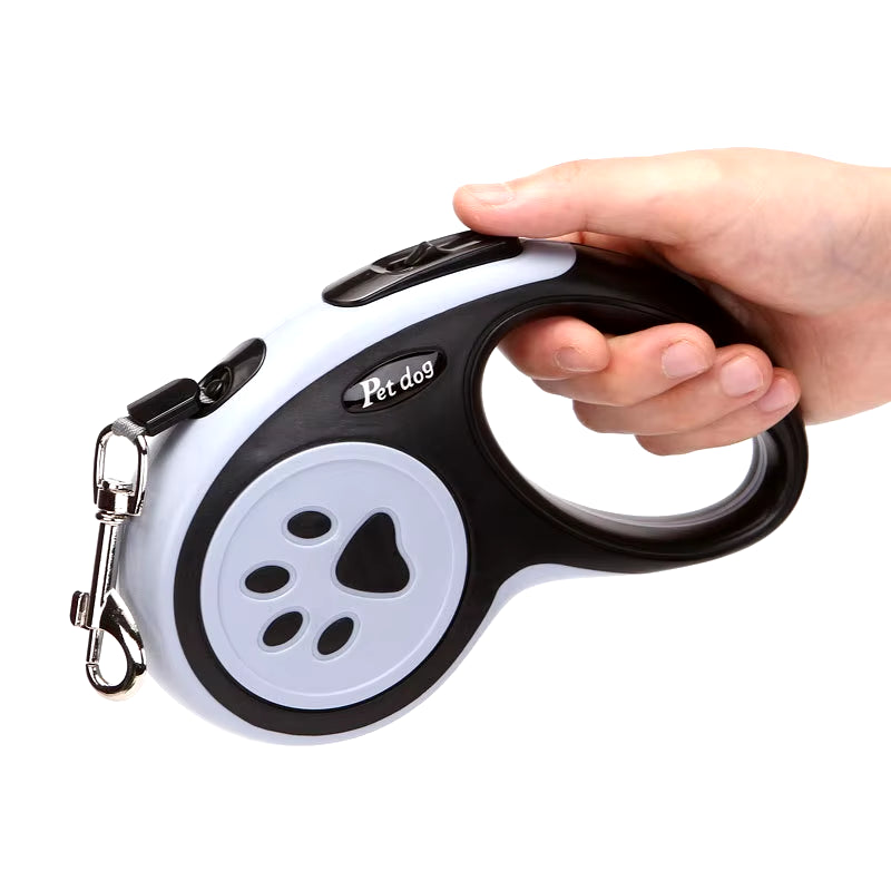 🐾 3M & 5M Automatic Retractable Dog & Cat Leash – Durable Nylon Lead for Small & Medium Pets