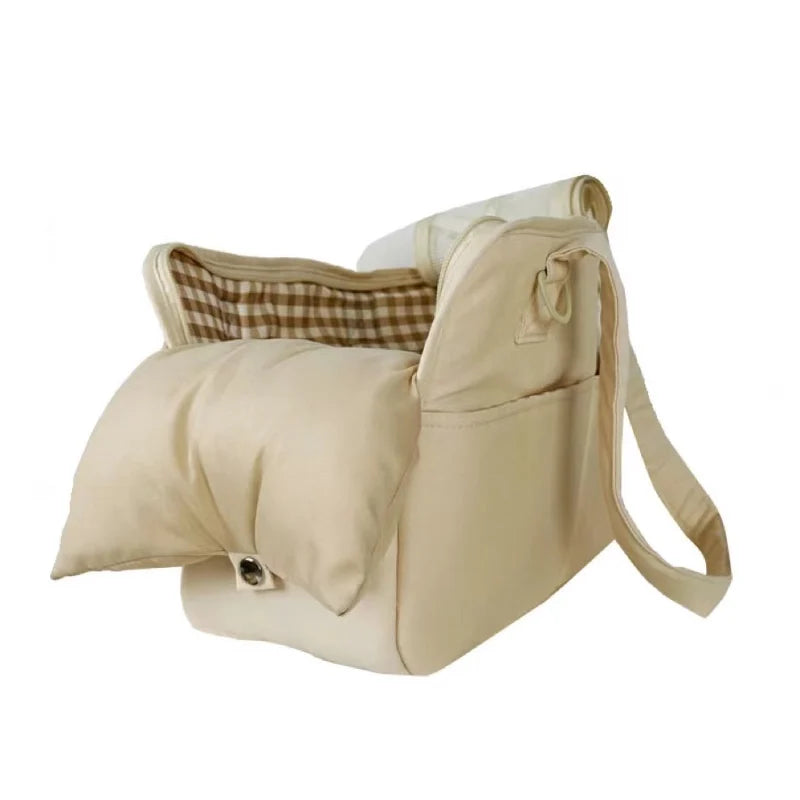🐾 Portable Dog & Cat Shoulder Handbag – Stylish & Comfortable Pet Carrier for Small Dogs