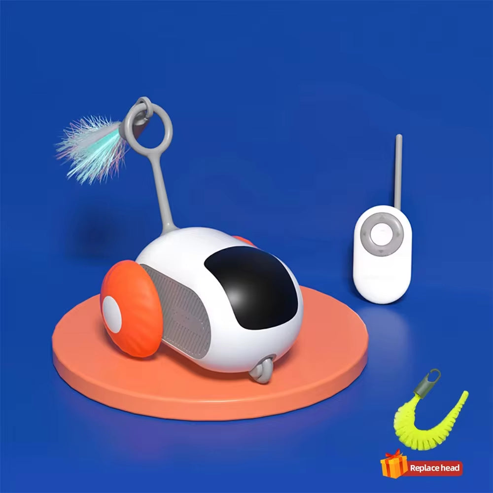 🐾 Smart Cat Toy Car – Automatic & Remote-Controlled Interactive Pet Toy for Cats & Dogs