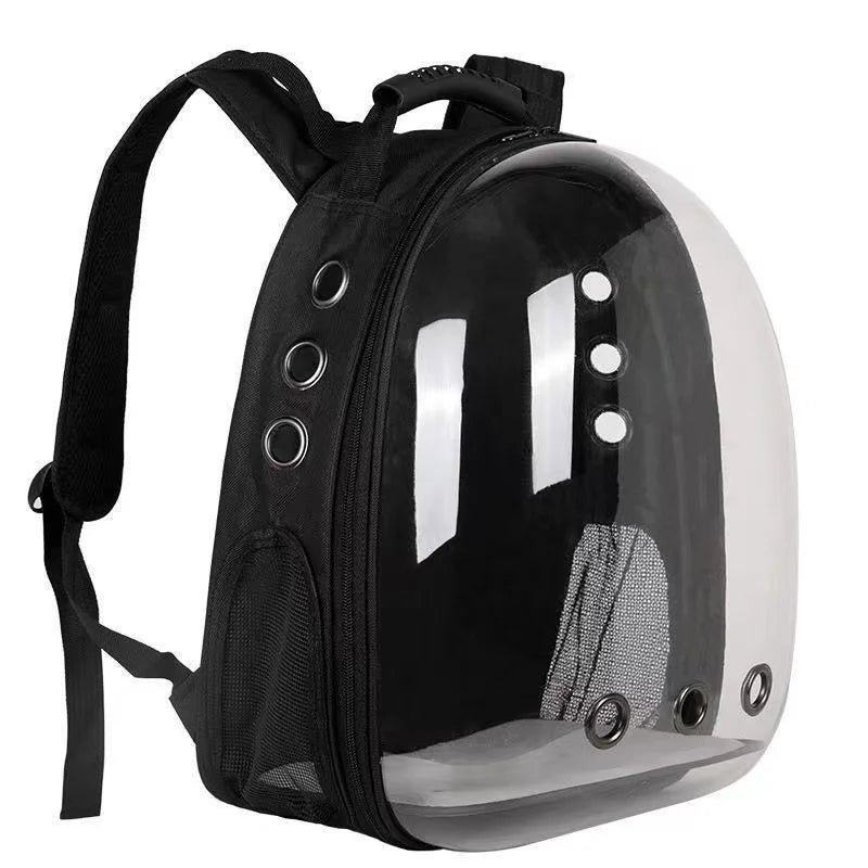 Portable Transparent Space Capsule Cat Carrier & Pet Backpack – The Ultimate Travel Solution for Your Feline Companion! 🚀🐾