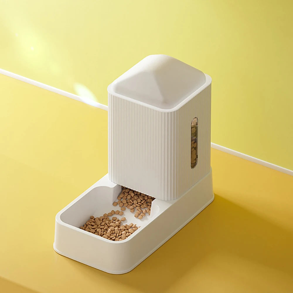 🐾 Automatic Pet Feeder & Water Dispenser – 3.5L Large Capacity for Cats & Dogs