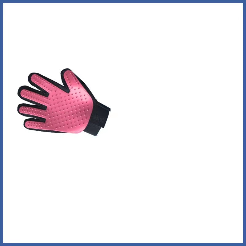Silicone Pet Bath Brush & Massage Glove – Gentle Grooming for Cats & Dogs 🛁🐾