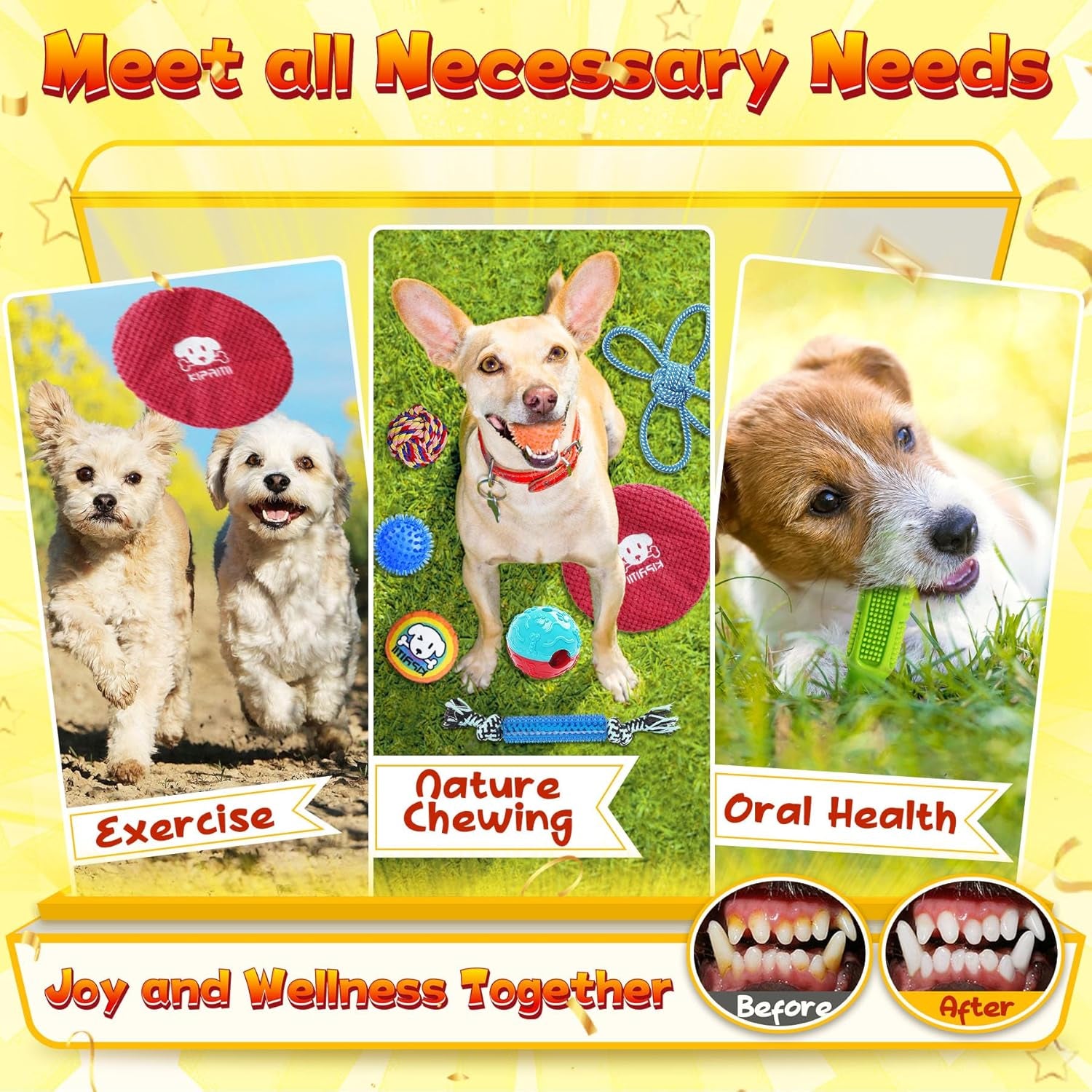 🐶 25-Pack Puppy Dog Toy Set – The Ultimate Chew, Teething & Play Bundle!