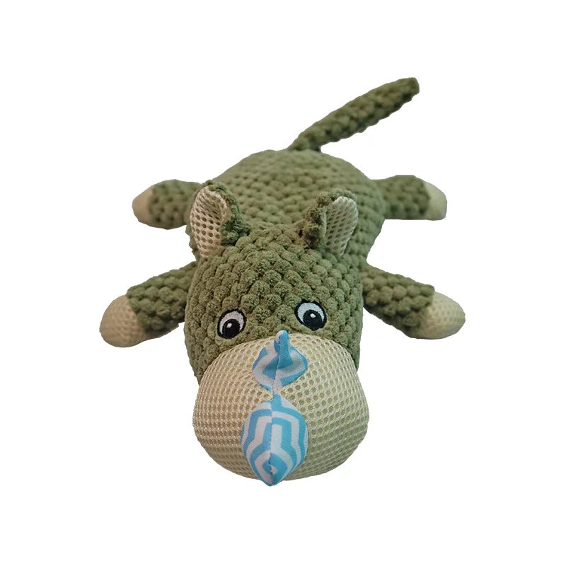 Durable Plush Squeaky Dog Toy – Soft, Chew-Resistant Stuffed Toy for Large Dogs 🐶🎾es
