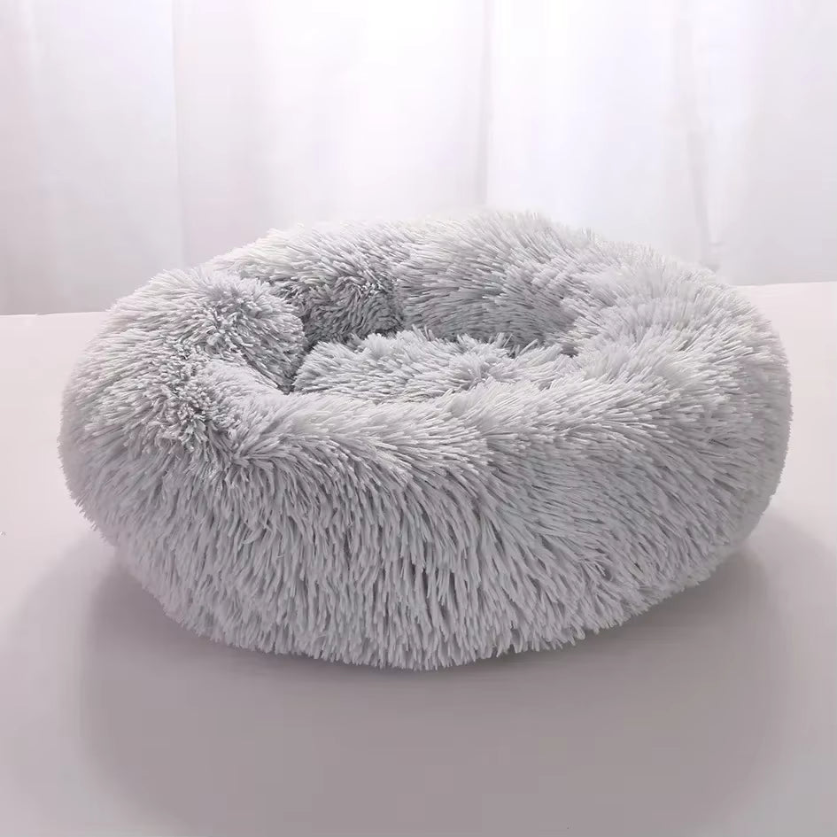 🐾 Luxury Plush Round Dog Bed & Cat Mat – Premium Cushion for Large Dogs & Labradors