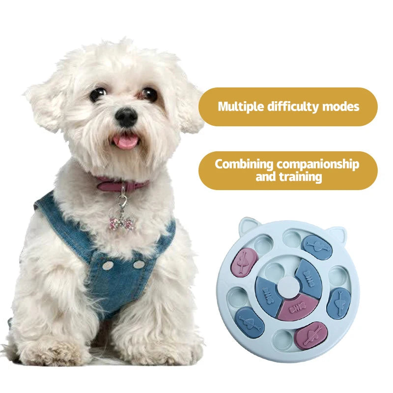 Interactive Pet Feeding & Training Toys – Slow Food Bowls for Smart, Happy Pets! 🐶🐱✨