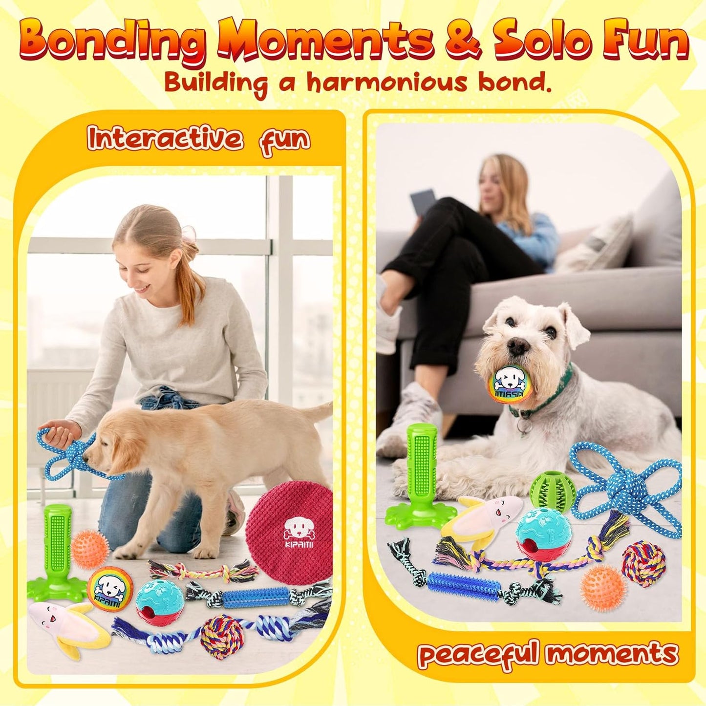 🐶 25-Pack Puppy Dog Toy Set – The Ultimate Chew, Teething & Play Bundle!
