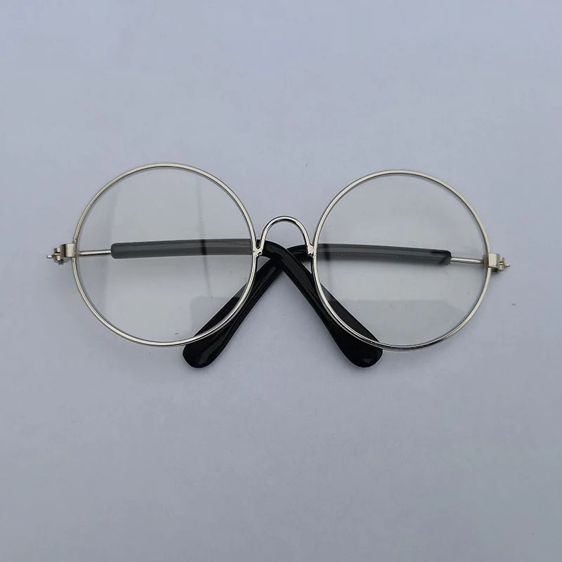 🐾 Vintage Round Cat & Dog Sunglasses – Stylish Reflective Eyewear for Petss