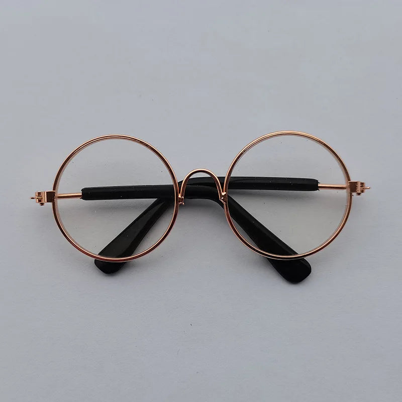 🐾 Vintage Round Cat & Dog Sunglasses – Stylish Reflective Eyewear for Petss
