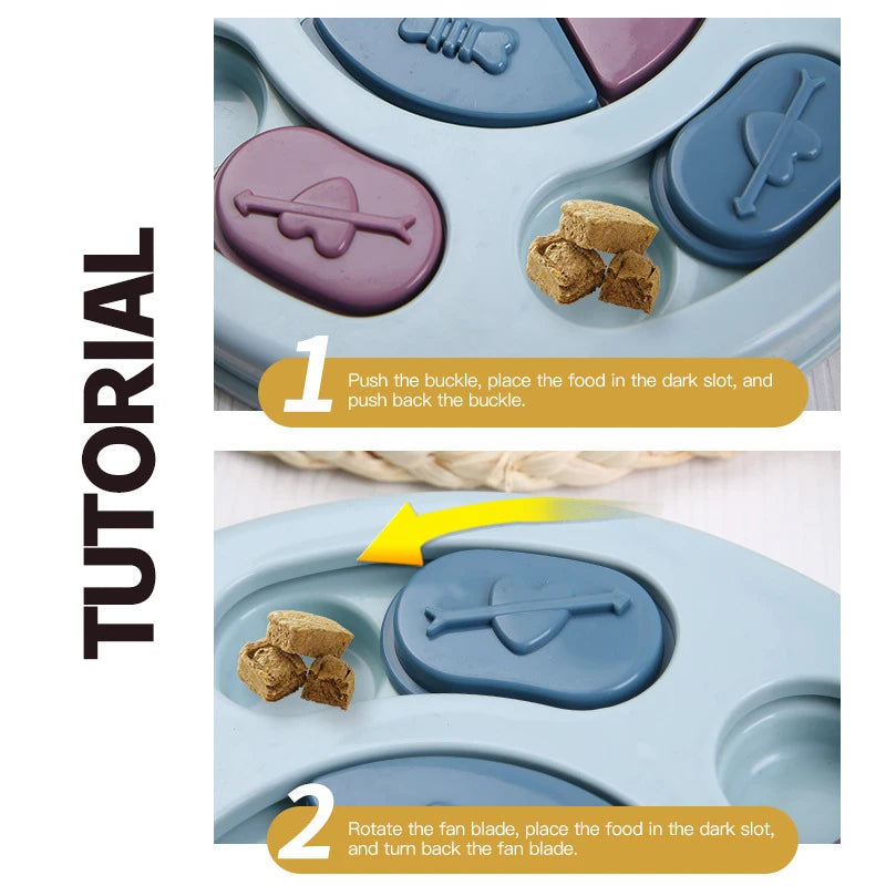 Interactive Pet Feeding & Training Toys – Slow Food Bowls for Smart, Happy Pets! 🐶🐱✨