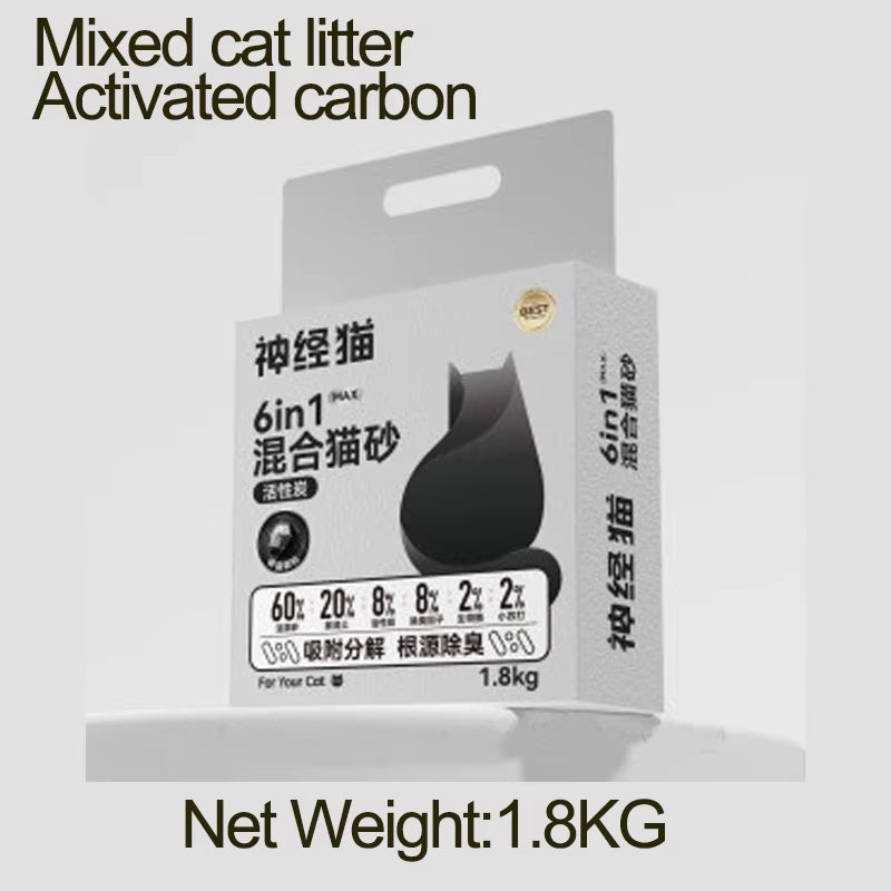 🐾 Tofu Cat Litter – Green Tea Flavored, Clumping, Low Dust & Non-Stick Formula