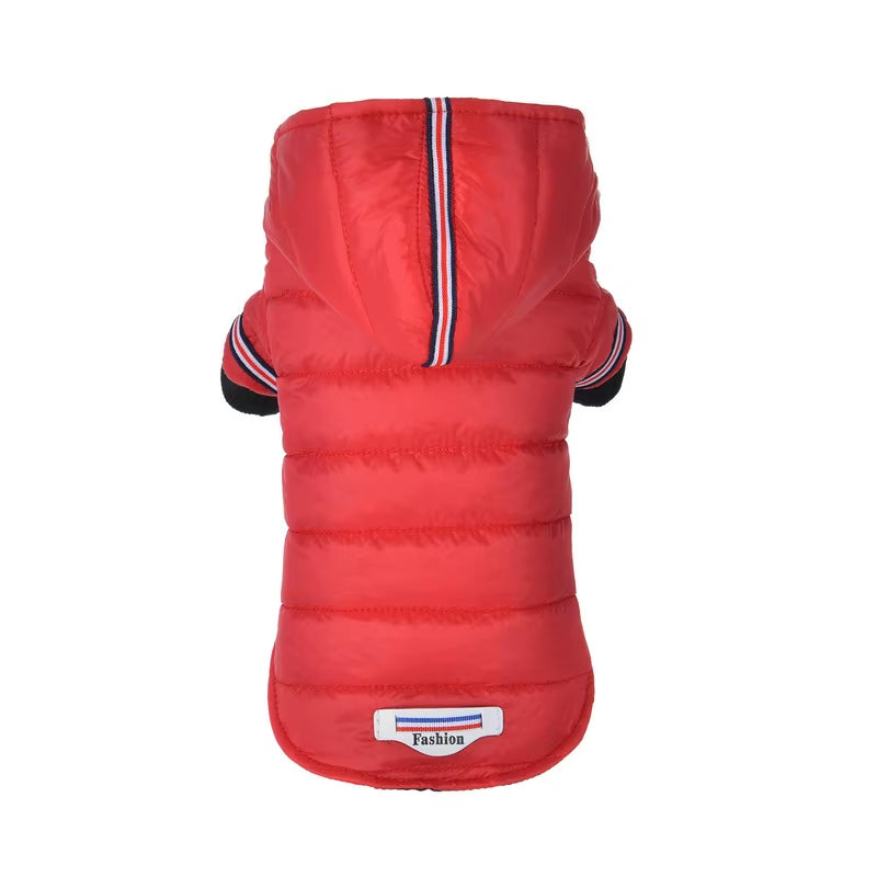 🐾 Winter Warm Dog Coat – Cozy Hoodie Jacket for Small Dogs & Cats