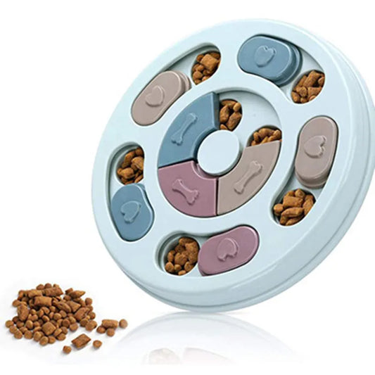 Interactive Pet Feeding & Training Toys – Slow Food Bowls for Smart, Happy Pets! 🐶🐱✨